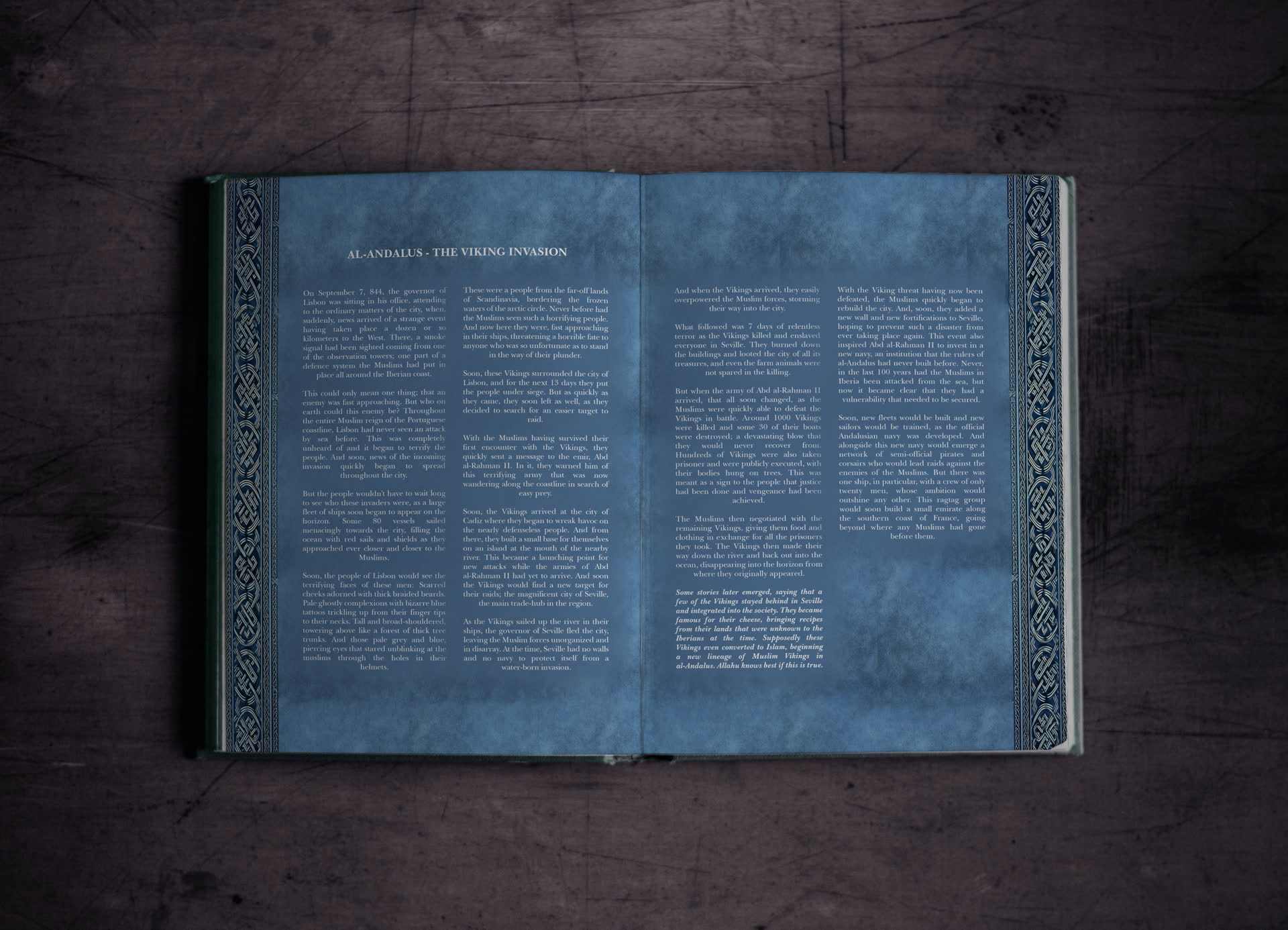 Al-Andalus - The Viking Invasion spread